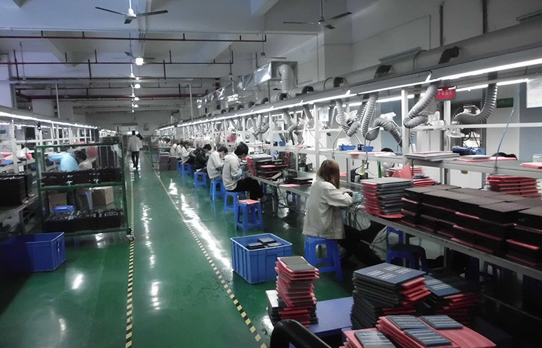 SHENZHEN YUCHIP LIGHTING CO., LTD Hersteller Produktionslinie