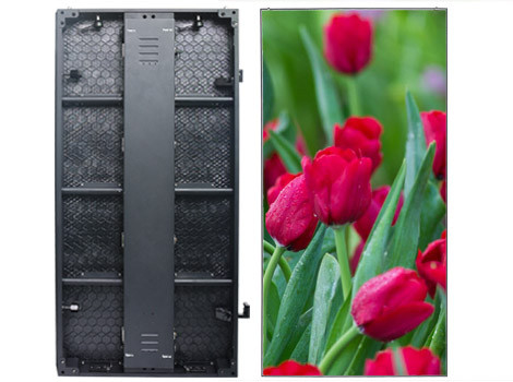 P6.25 Outdoor Rental IP65 Curved LED Display With Die Cast Aluminum , High Refresh Rate