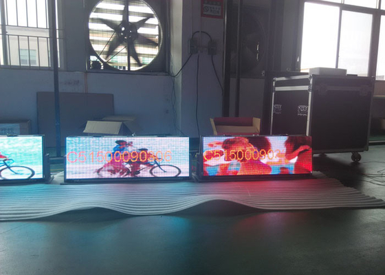 Outdoor mobile P5 taxi roof advertising signs Digital Full Color