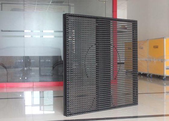 Roll advertising billboard Curtain LED Display panels / DIP Strip led curtain screen