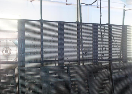 Video electronic led curtain display Programmable Big viewing angle