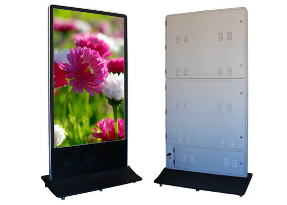Hotel Bank stand advertising led display screen With WIFI / RJ45