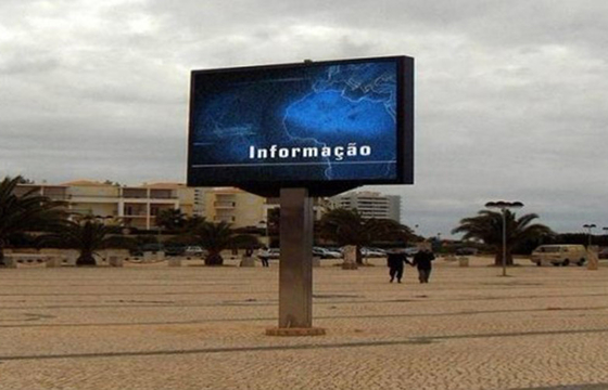 Outdoor Animation Full Color Led Display Screens , Stadium Perimeter Led Display