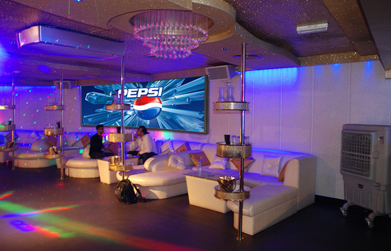 Live Broadcast P3.91 Indoor Full Color waterproof led display in  Bar