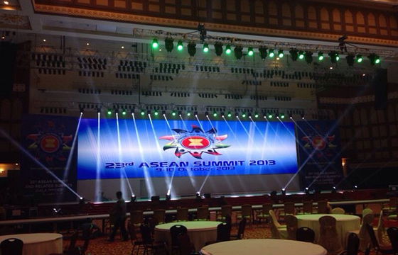 Ultra slim P6  Indoor Full Color Led Display SMD3528 27777 pixels / ㎡