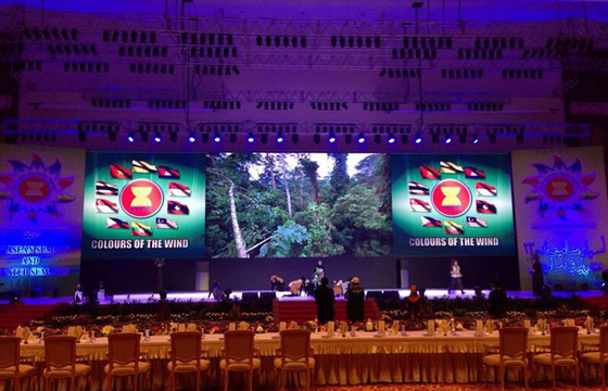 Ultra slim P6  Indoor Full Color Led Display SMD3528 27777 pixels / ㎡