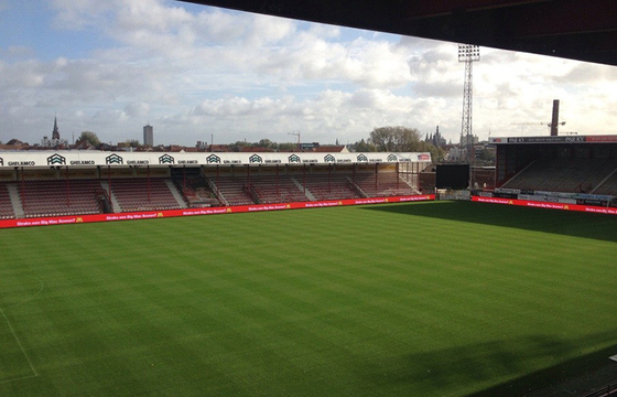 EMC Stadium LED Screen , Perimeter LED Screens P16 High Resolution LED Wall