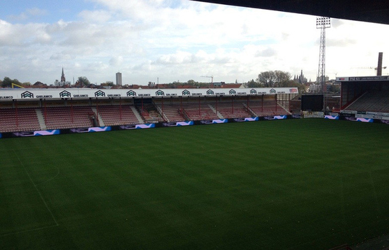 EMC Stadium LED Screen , Perimeter LED Screens P16 High Resolution LED Wall