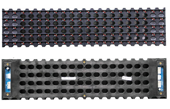 IP65 Waterproof Curtain LED Display , Outside LED Flexible Display