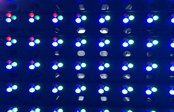 Wall Mounted LED Curtain Display DVI / HDMI / HDSDI DIP RGB LED Module