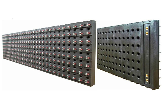 High Contrast Ratio P16 Curtain LED Display Boards Flexible DIP346 16 bit