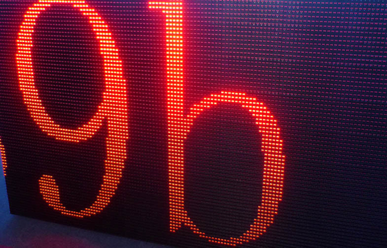 Church Single Color Led Scrolling Message Display Board P10 P16 and P20 DIP346