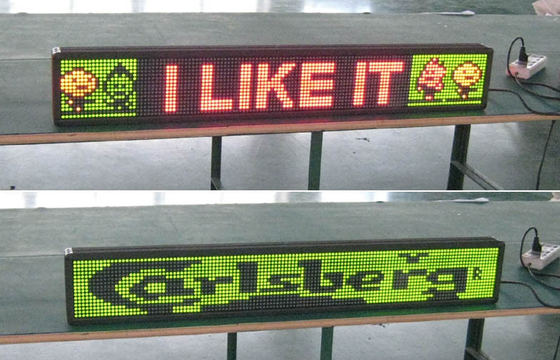 Single color LED Message Display Window led advertising signs