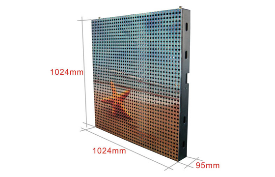 Painting Ventilation Advertising Stage Led Screen Waterproof IP65